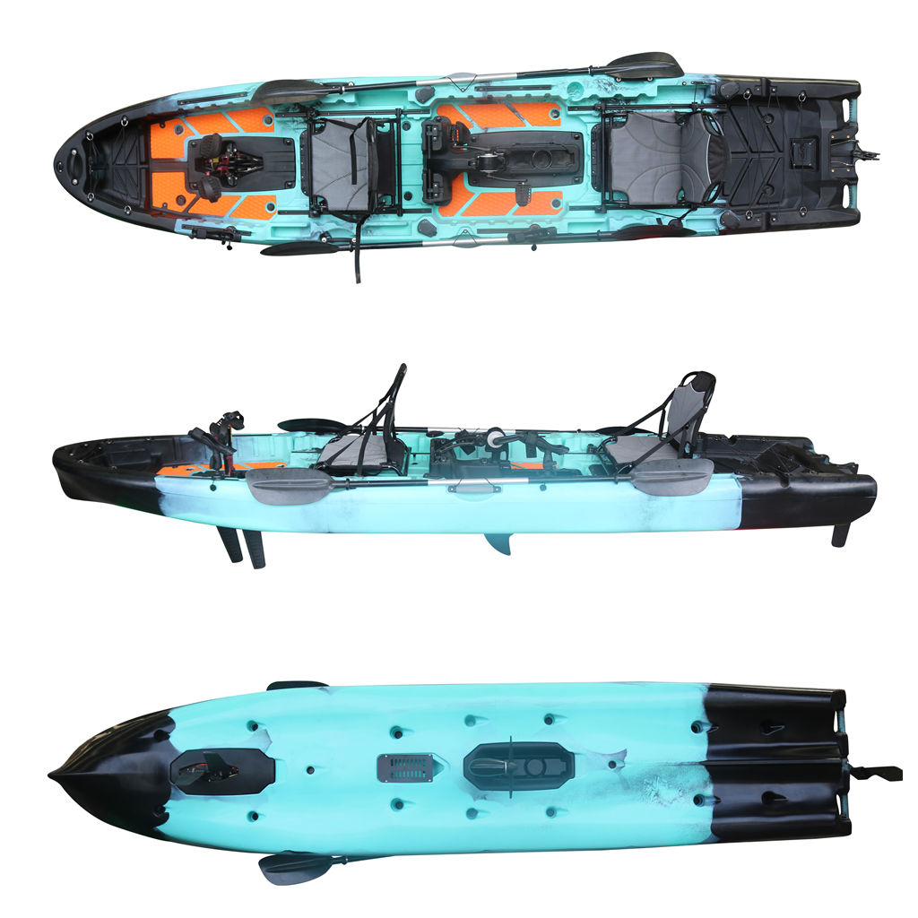 Fishing Kayak Seat - 14-футовый двухместный педальный каяк для океана