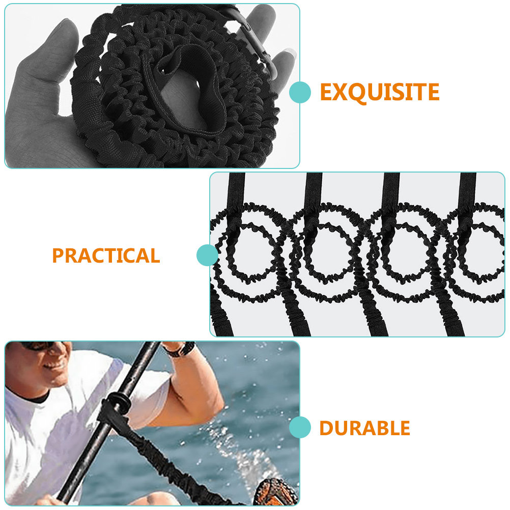 Эластичный страховочный шнур д – обзор и цена Fishing Kayak Paddle Leash