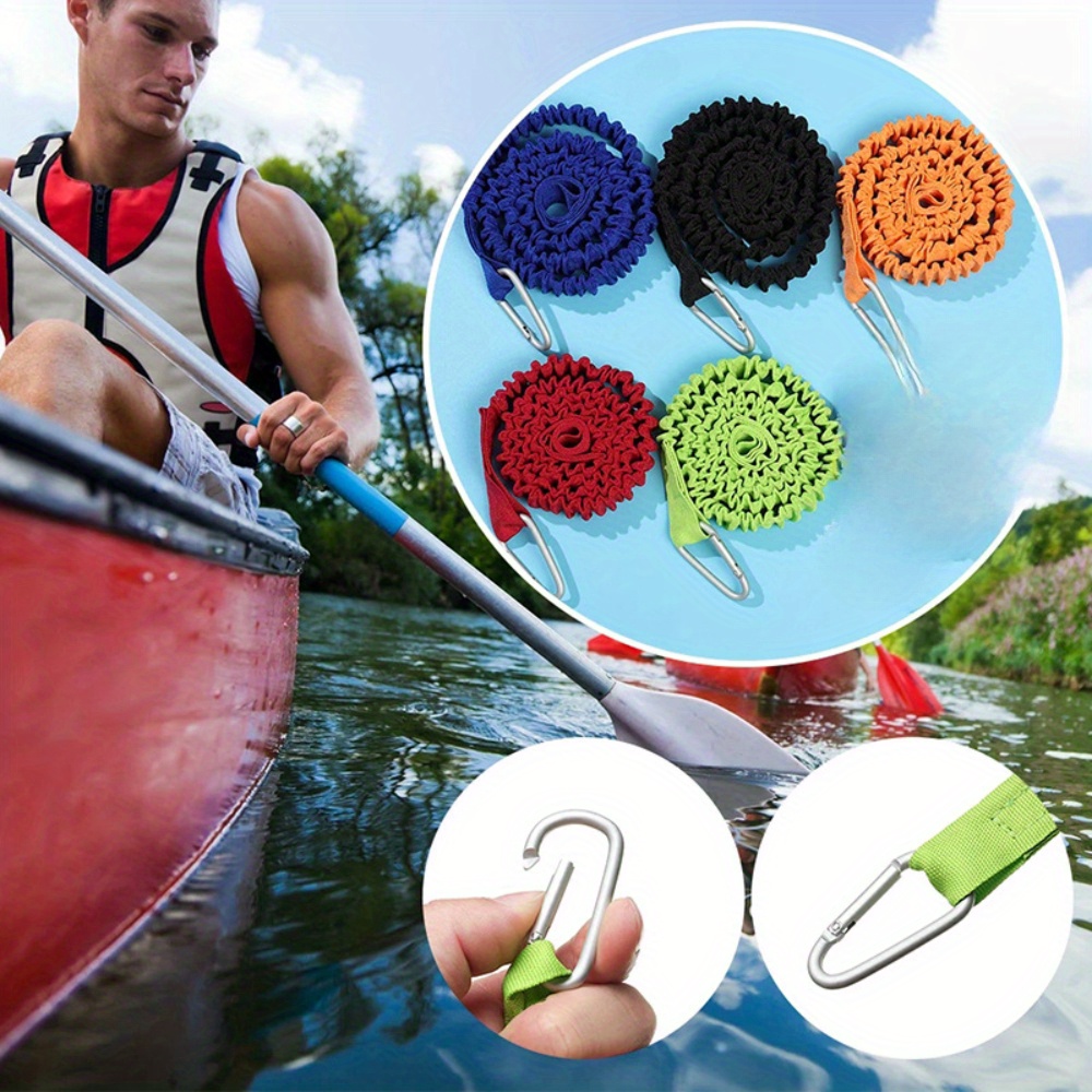 Регулируемый эластичный поводо – обзор и цена Fishing Kayak Paddle Leash