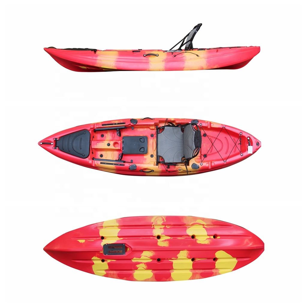 10-футовый каяк для одного чел – обзор и цена Fishing Kayak Sit In