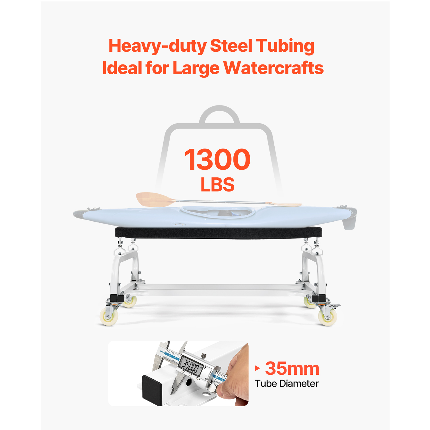 SucceBuy 1000/1300 фунтов Wate – обзор и цена Fishing Kayak Cart