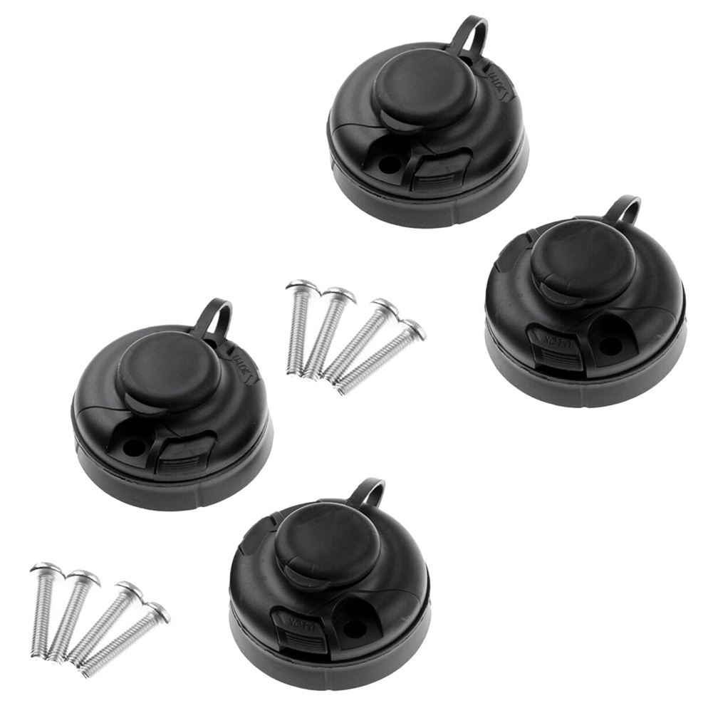 Комплект из 4 черных держателе – обзор и цена Fishing Kayak Rod Holder