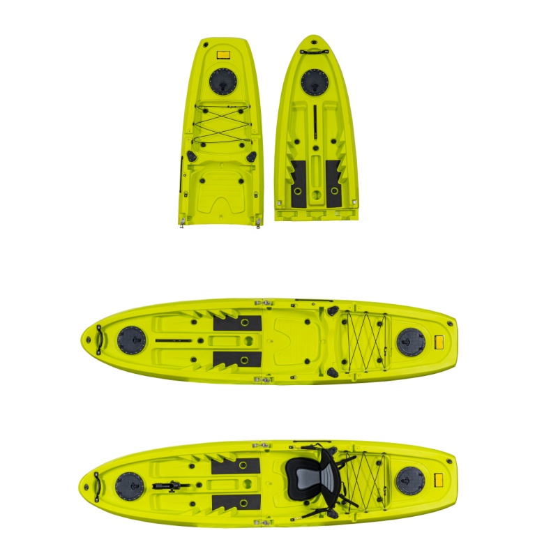 Надувной каяк LSF Novel 3.3 ме – обзор и цена Fishing Kayak Sit In